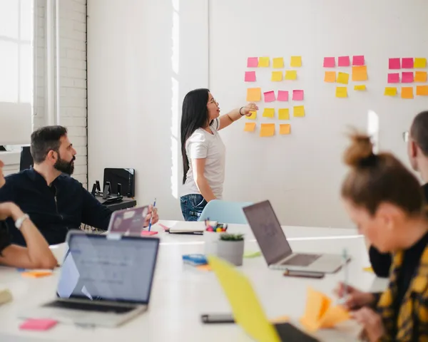 SMB founders and team evaluating CRM software options